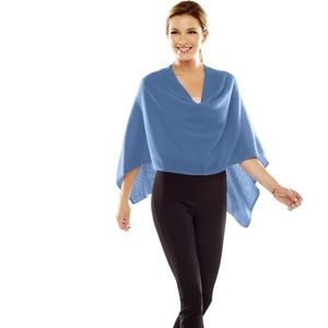 Soft blue cashmere Sara Campbell shawl!